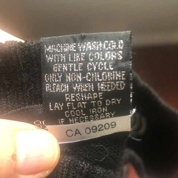 Striped Boatneck Pullover Sweater 89th  & Madison Black & White Size L - Picture 4 of 6